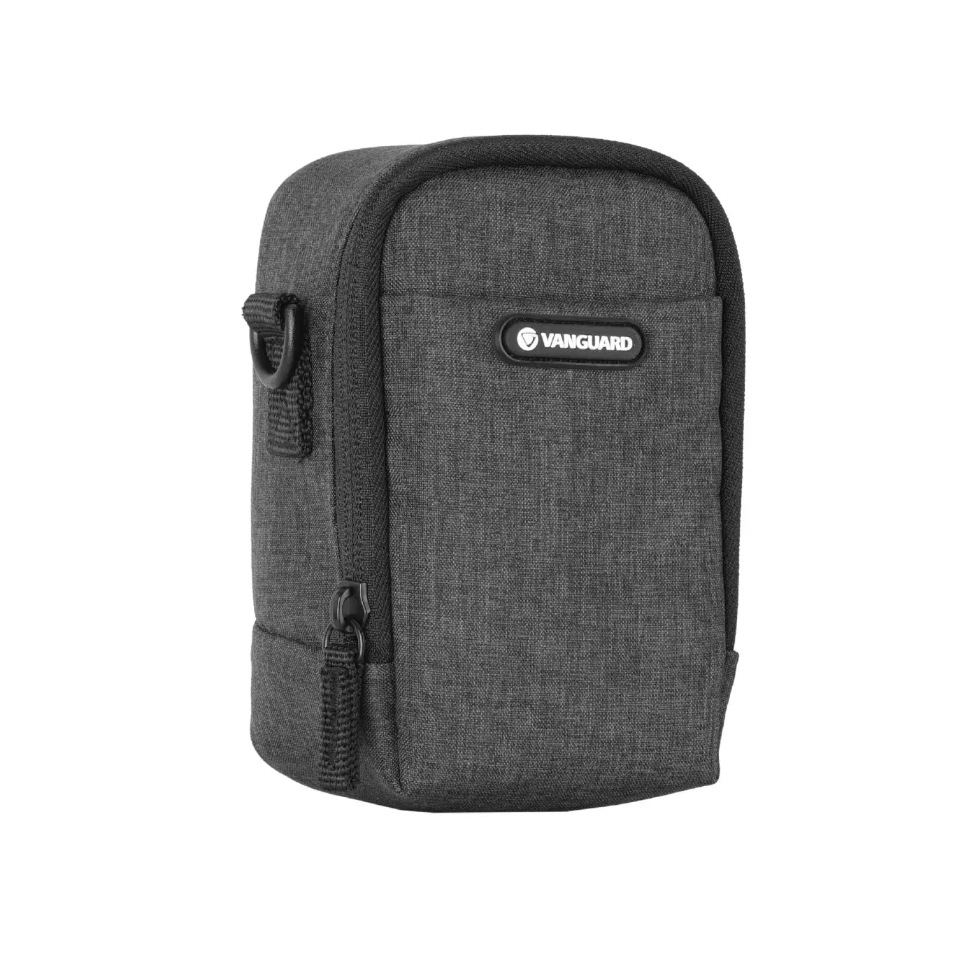 Gray camera bag with Vanguard logo on a white background