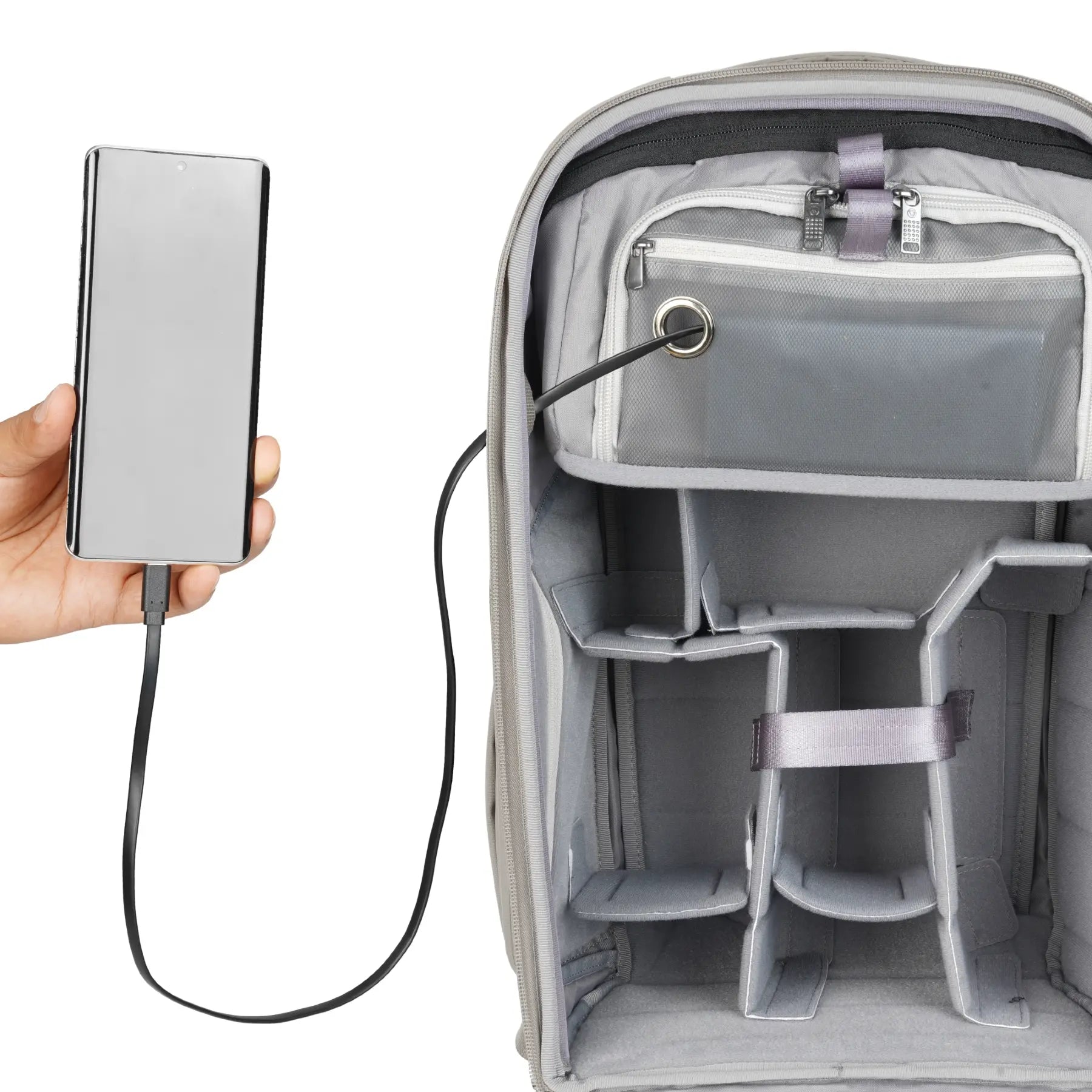 Vanguard VEO Metro B30L Camera Backpack - Cream