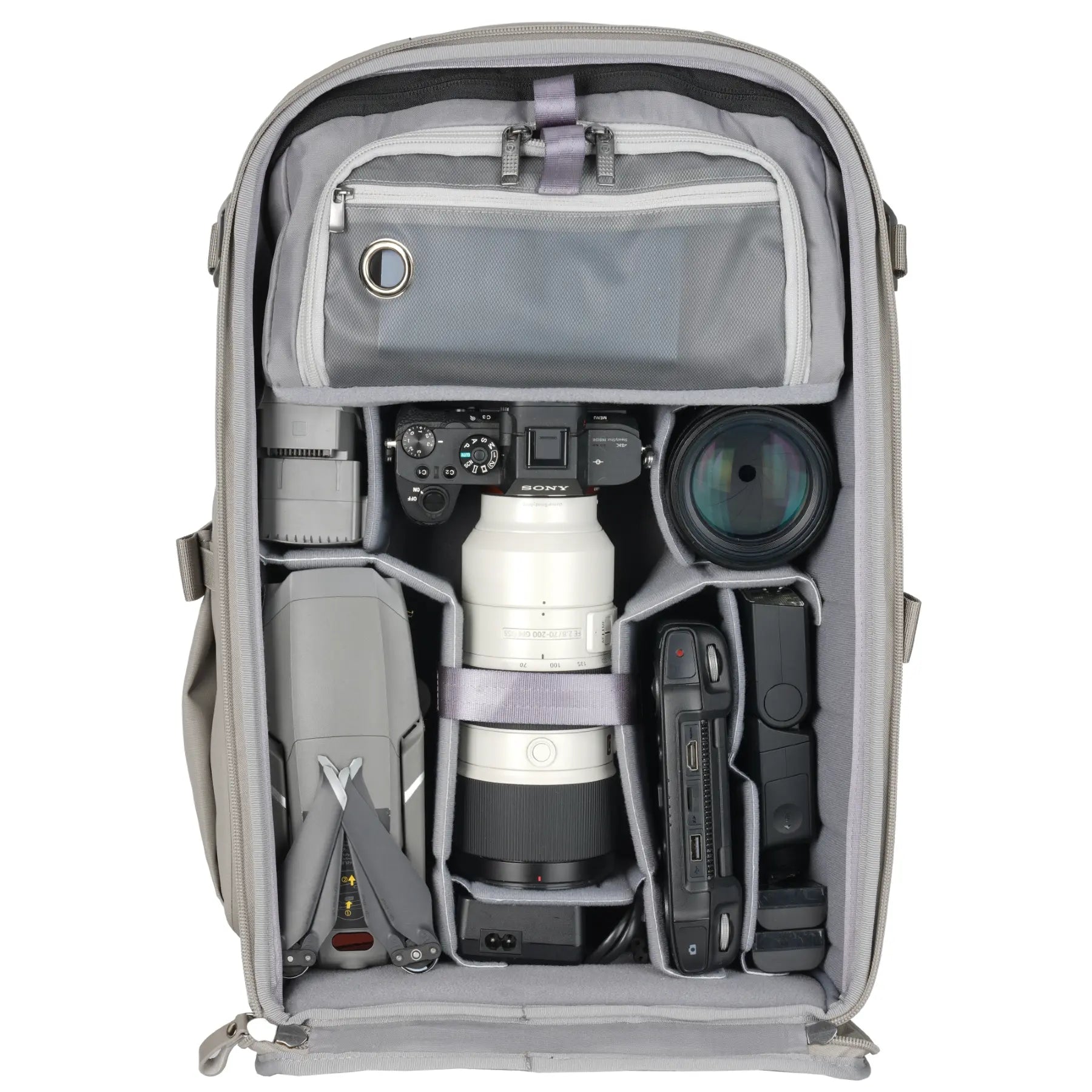 Vanguard VEO Metro B30L Camera Backpack - Cream