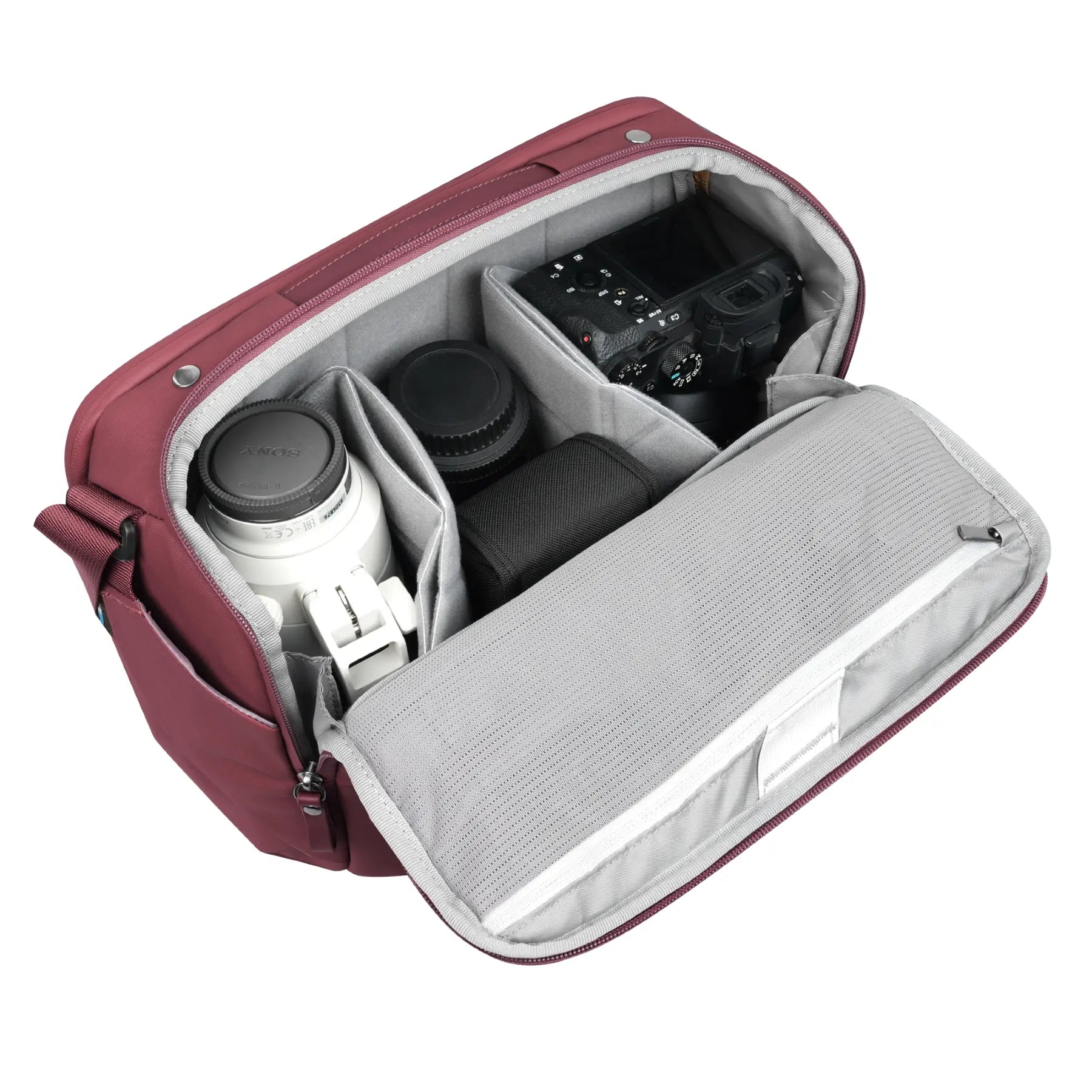 Vanguard VEO Metro S9L Camera Shoulder Bag - Burgundy