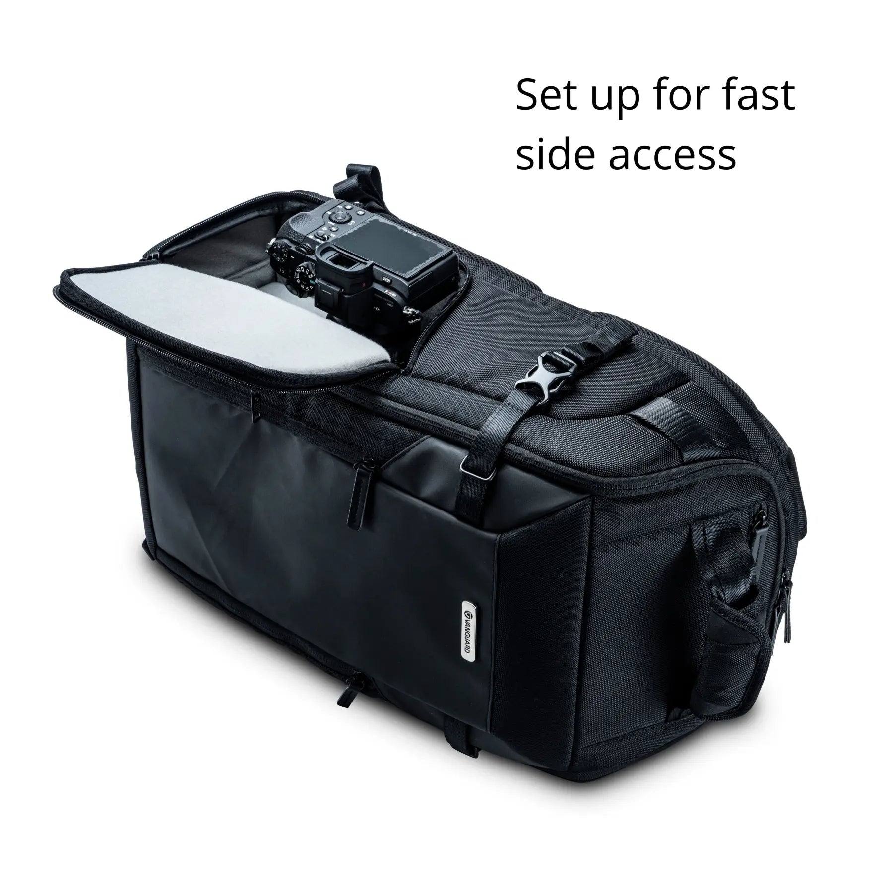 Vanguard VEO Select 48BF BK - 24 Litre Larger Backpack - Black