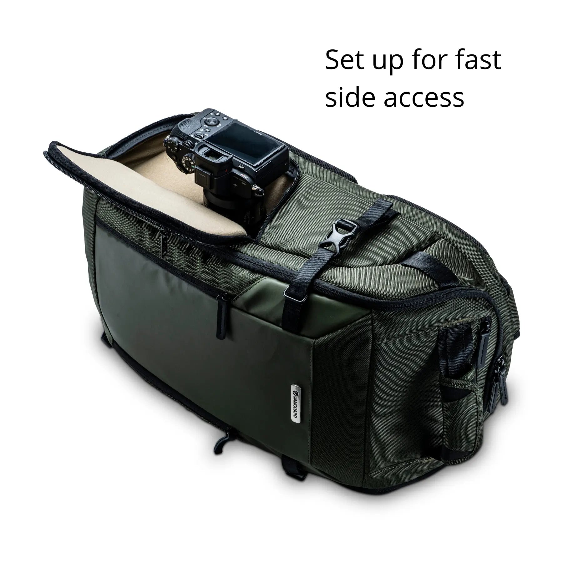 Vanguard VEO Select 48BF GR - 24 Litre Larger Backpack - Green