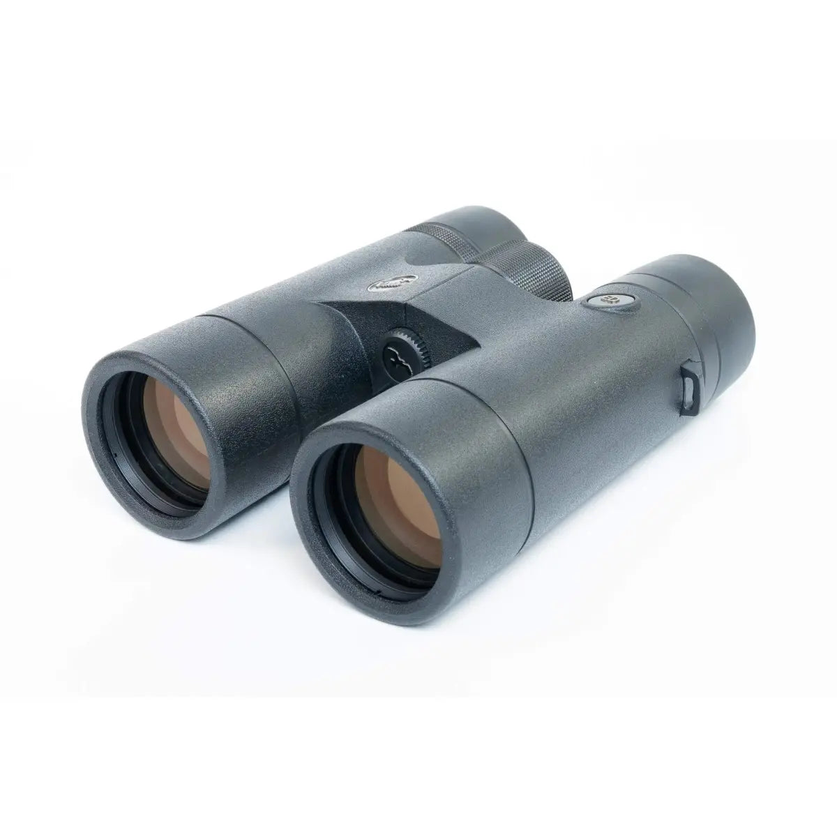 Pair of binoculars on a white background