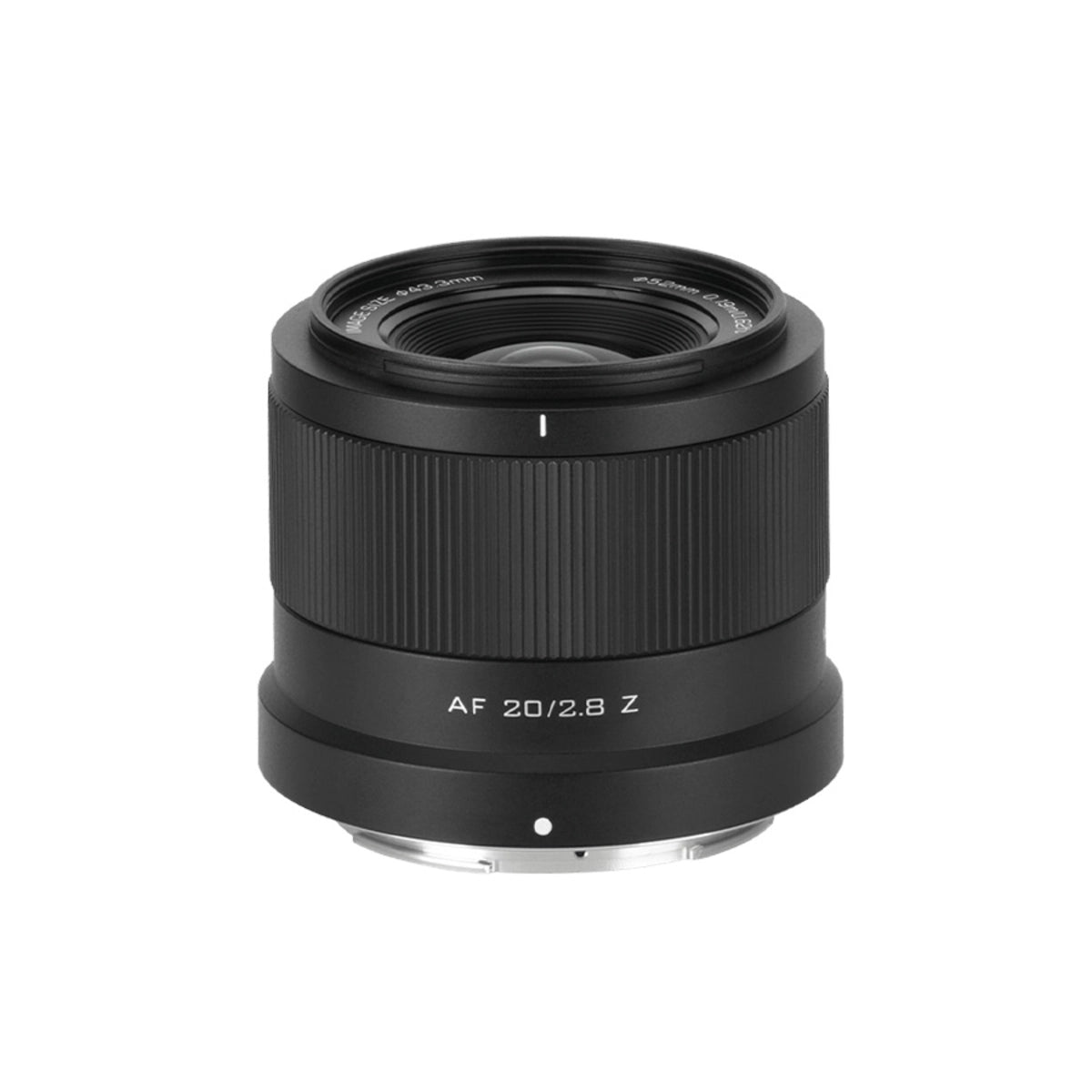 Viltrox 20mm f2.8 - Nikon Z Mount Lens top angle