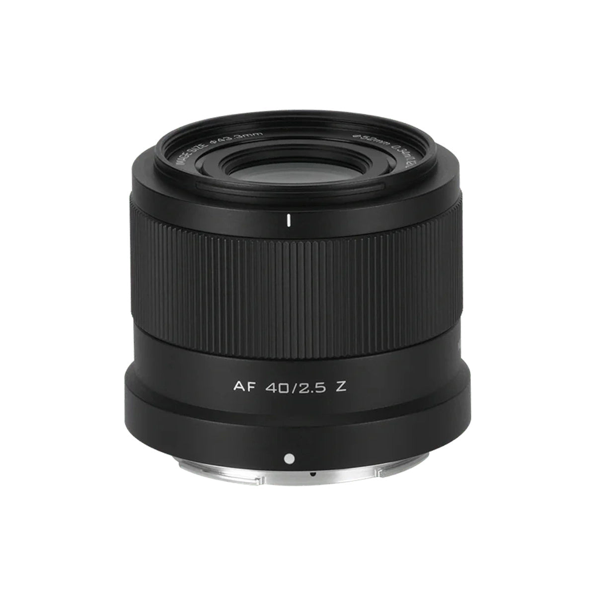 Viltrox 40mm F2.5 AF - Nikon Z Mount top angle