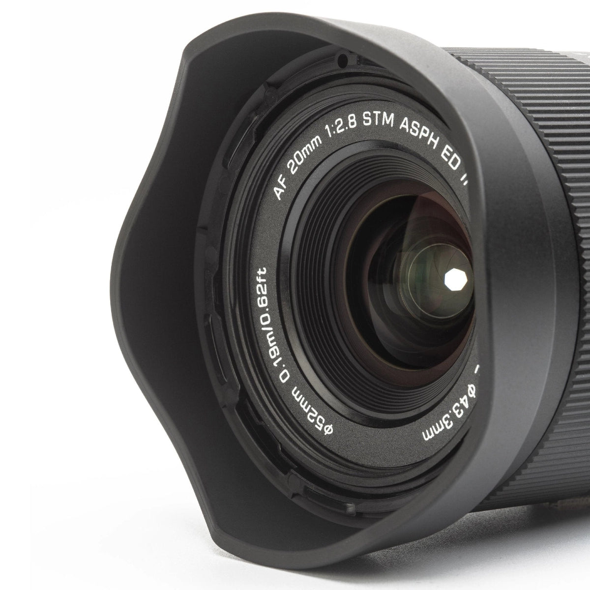 Viltrox AF 20mm F2.8 Full Frame Lens For Sony E-mount front angle 2