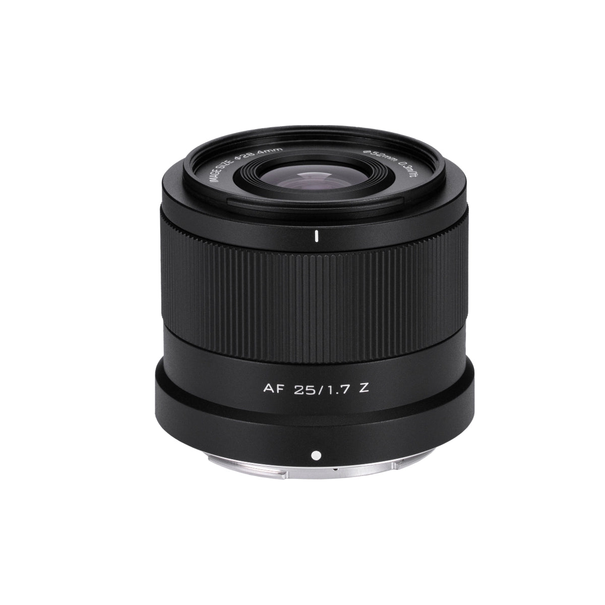 Viltrox AF 25mm F1.7 Lens - Nikon Z Mount top angle