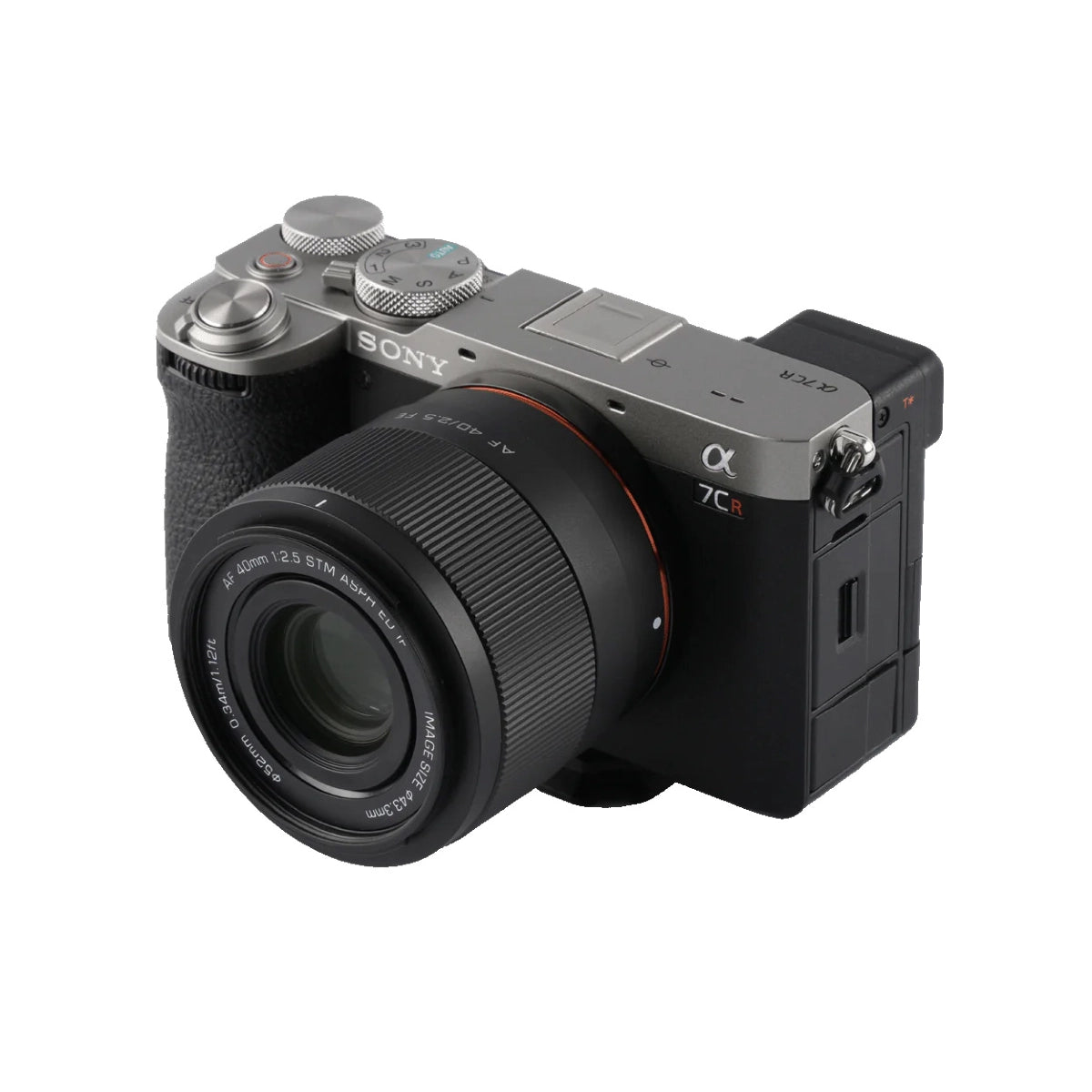 Viltrox AF 40MM F2.5 Lens - Sony FE on camera