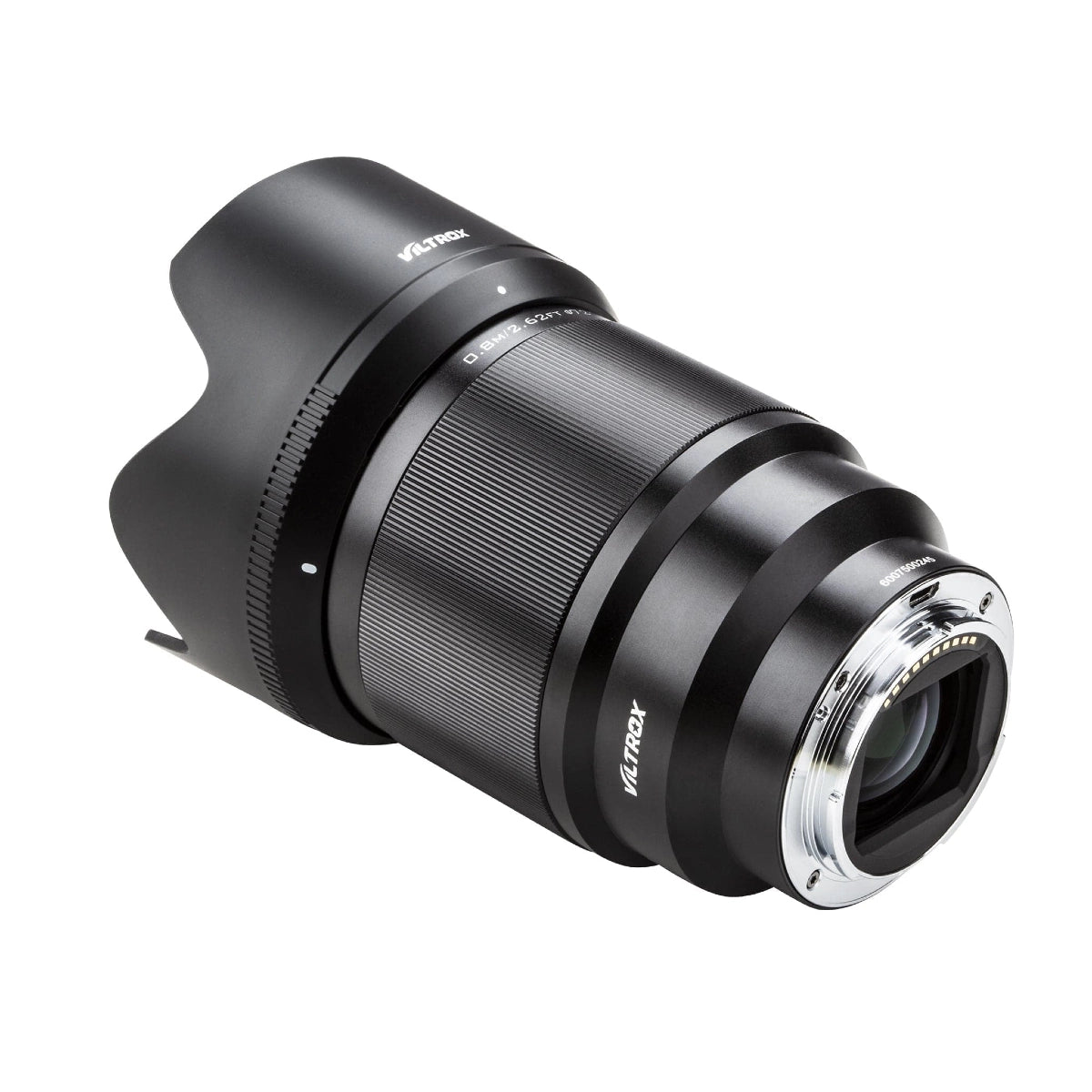 Viltrox AF 85mm f1.8 FE II Lens - Sony E back angle from right side