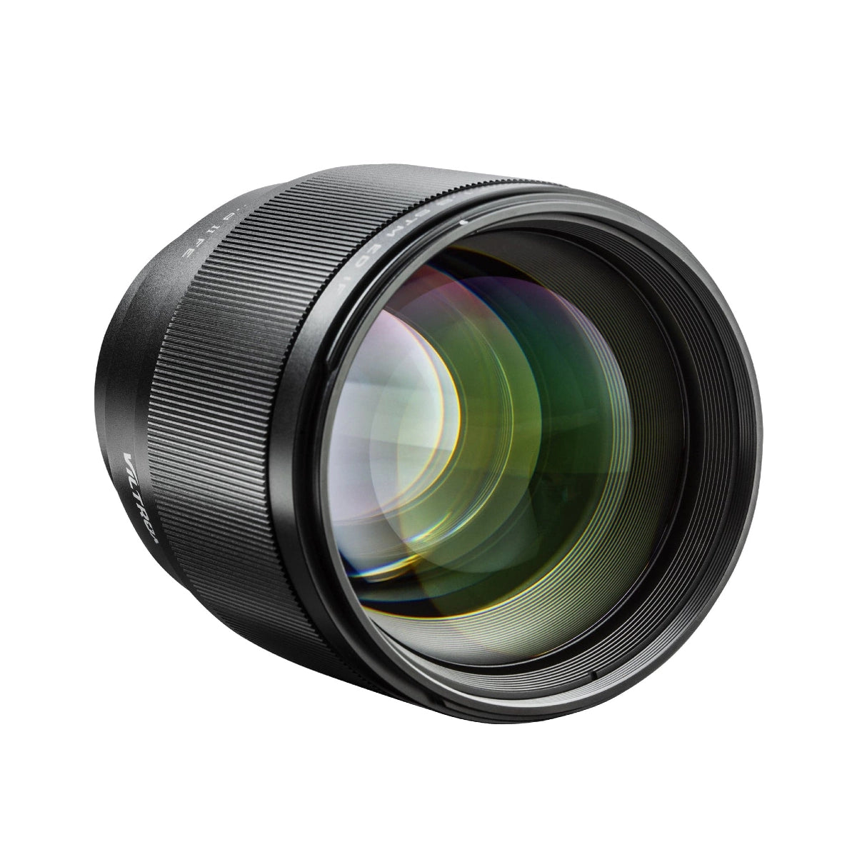 Viltrox AF 85mm f1.8 FE II Lens - Sony E front angle from left side