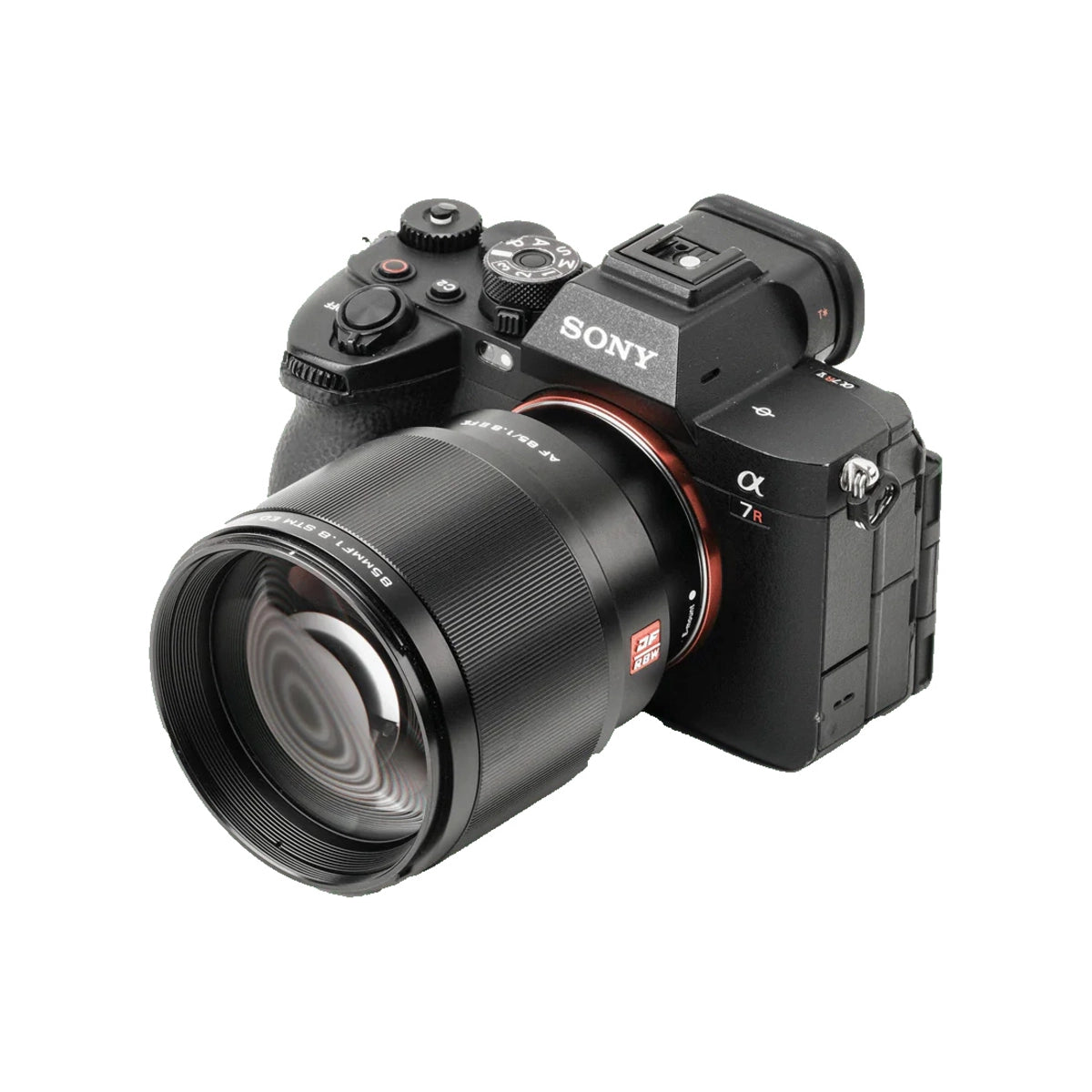 Viltrox AF 85mm f1.8 FE II Lens - Sony E on camera