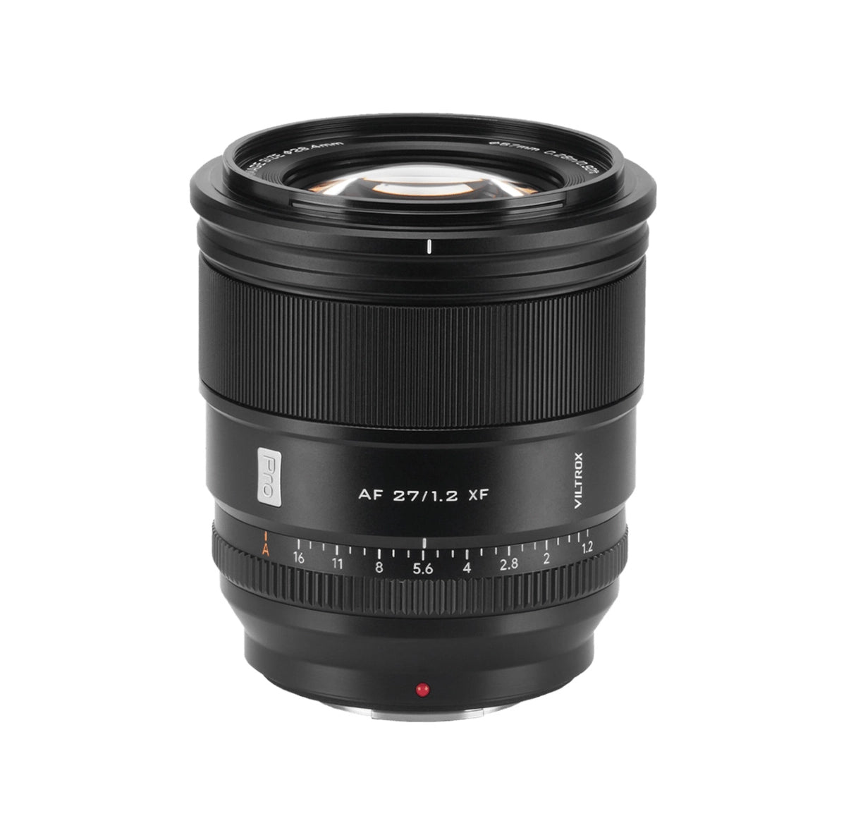 Viltrox XF 27mm F1.2 Mount Lens - Fujifilm top angle