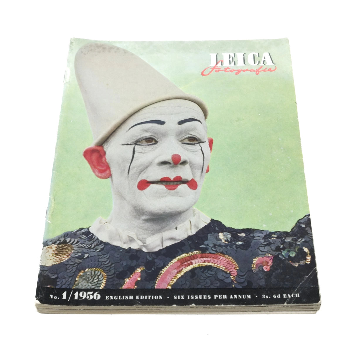 Vintage Leica LFI Magazines from 1956 - Issues 1,2,3,5 + 6 - Front cover 1