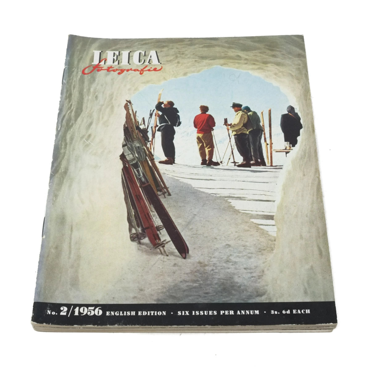 Vintage Leica LFI Magazines from 1956 - Issues 1,2,3,5 + 6 - Front cover 2