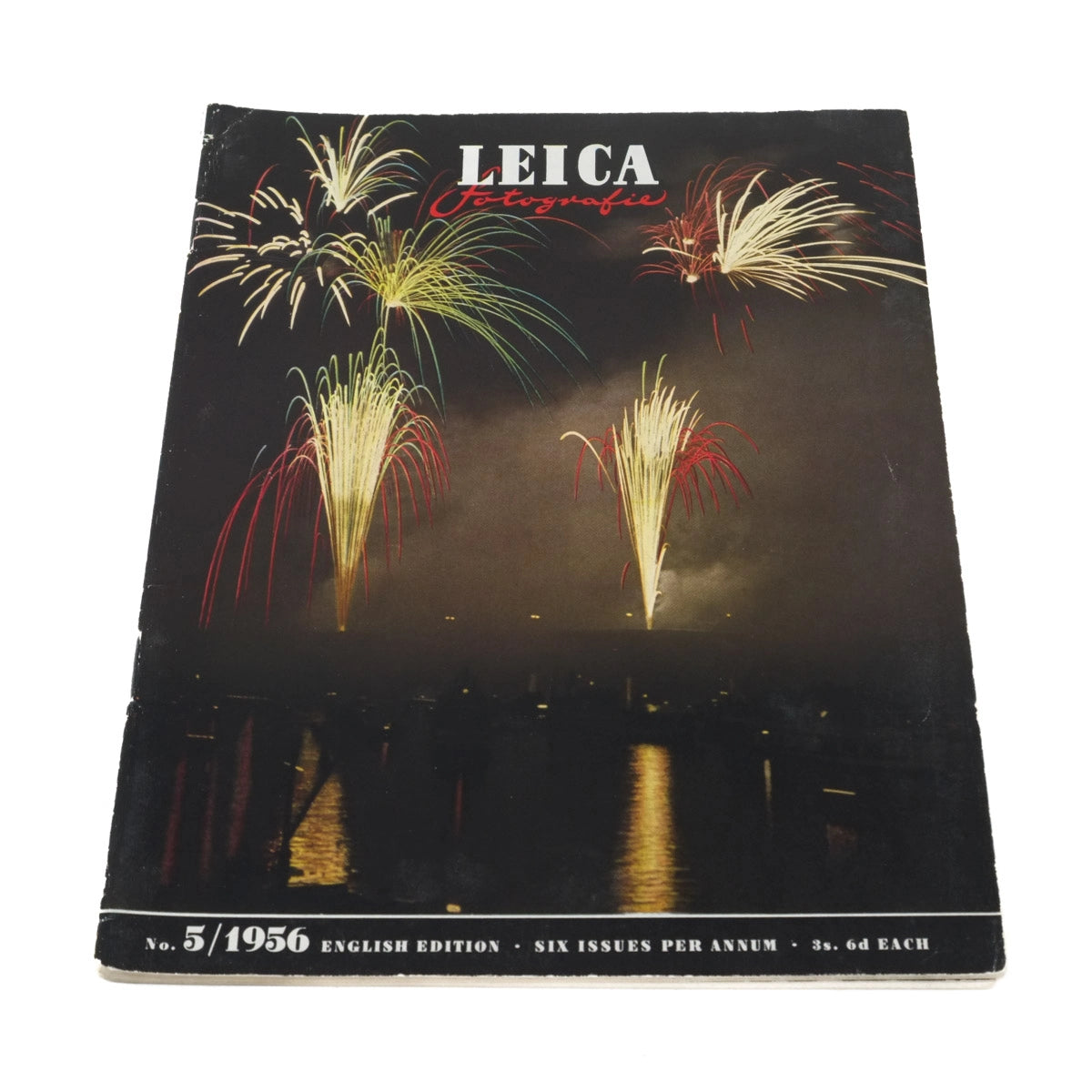 Vintage Leica LFI Magazines from 1956 - Issues 1,2,3,5 + 6 - Front cover 5