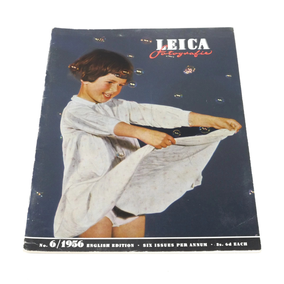 Vintage Leica LFI Magazines from 1956 - Issues 1,2,3,5 + 6 - Front cover 6