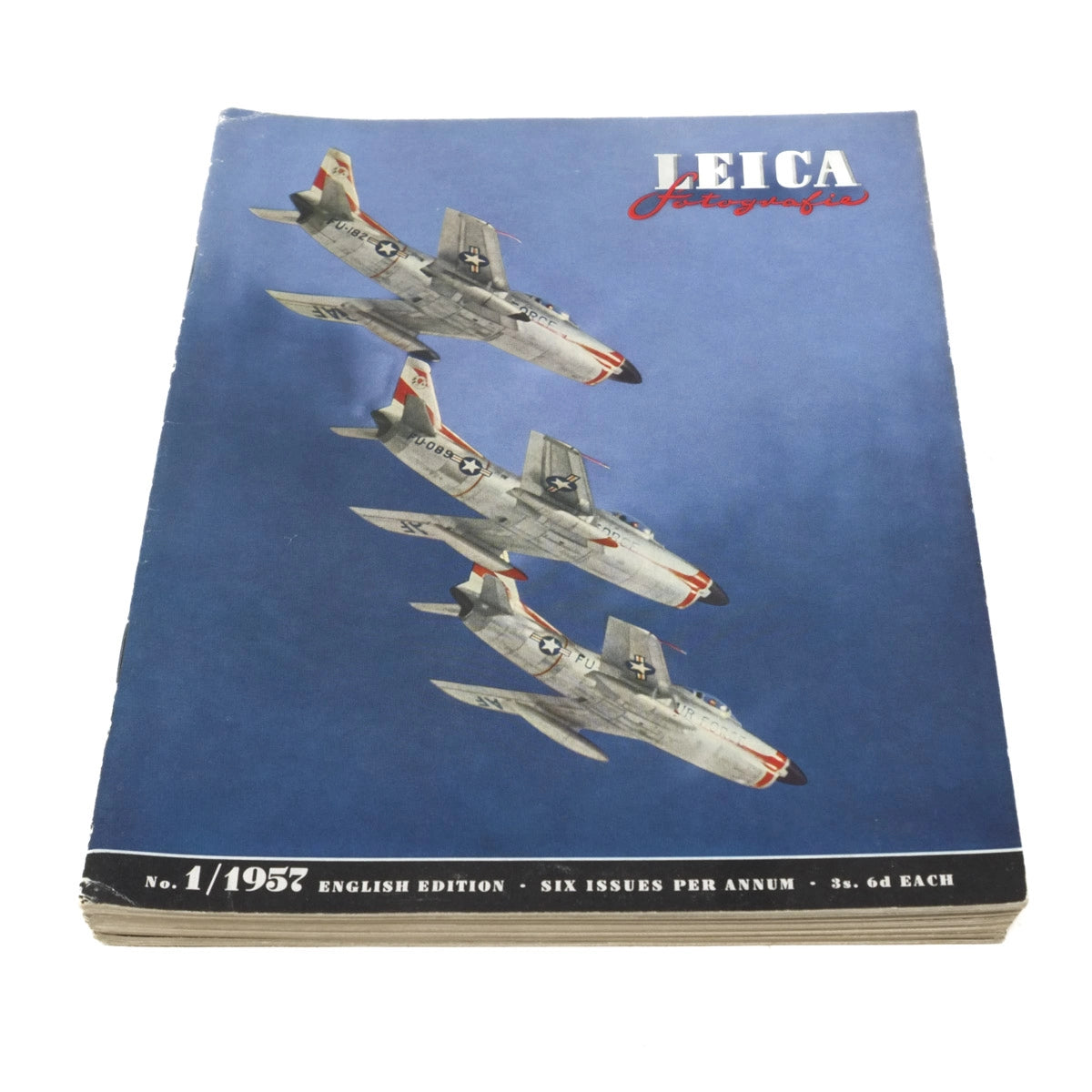 Vintage Leica LFI Magazines from 1957 - Full Year of Issues - Front cover 1