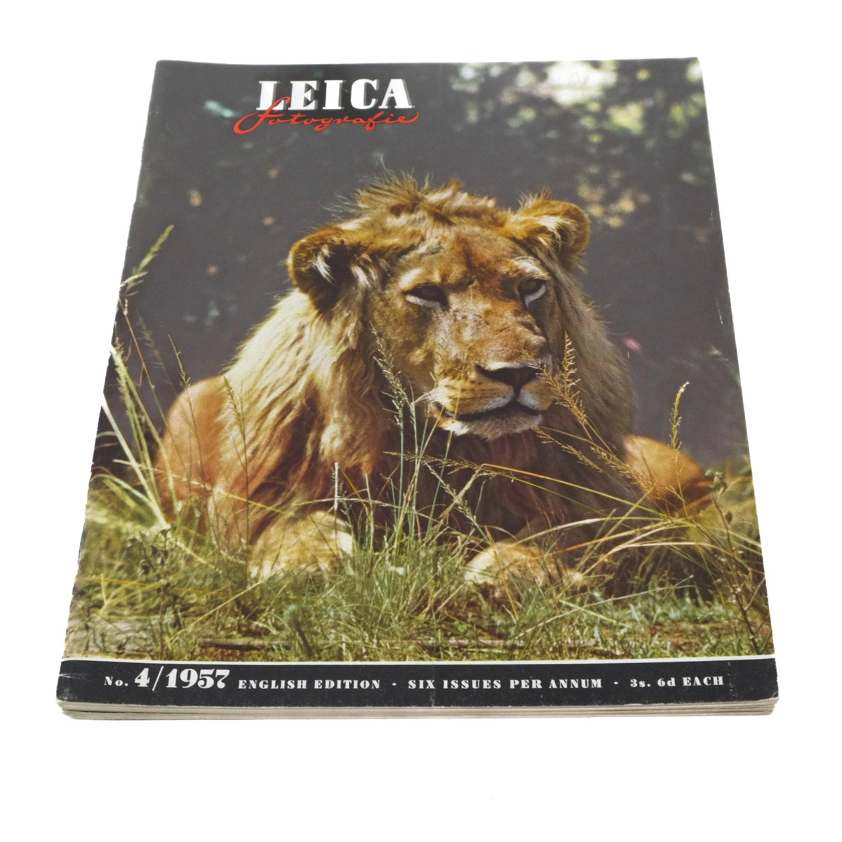 Vintage Leica LFI Magazines from 1957 - Full Year of Issues - Front cover 4