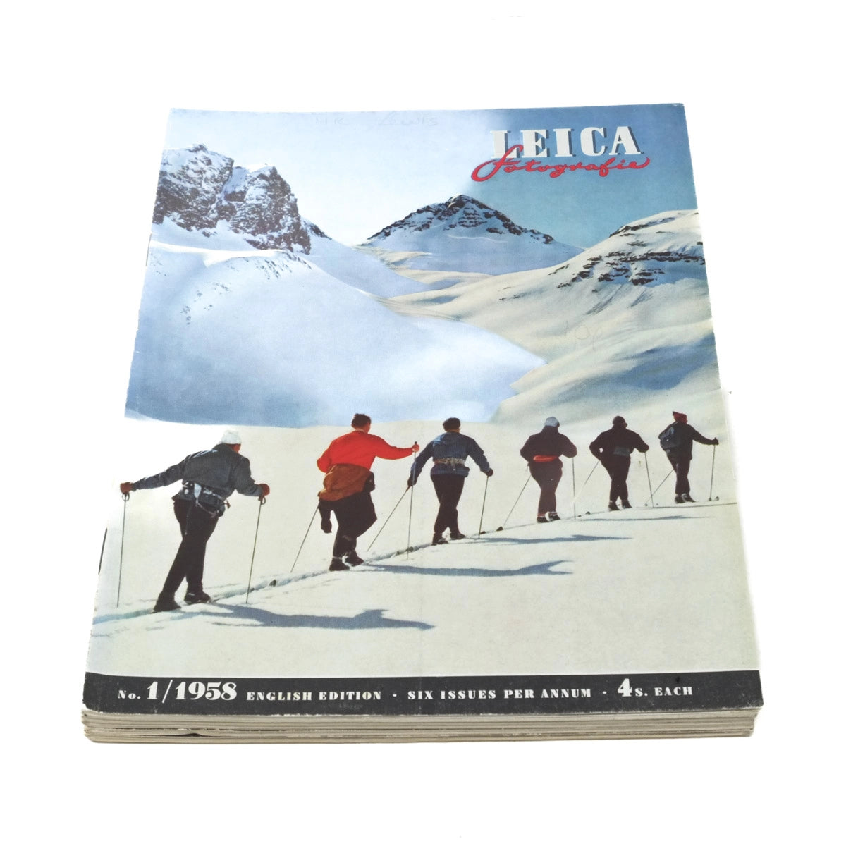 Vintage Leica LFI Magazines from 1958, Full year of Issues - Front cover 1