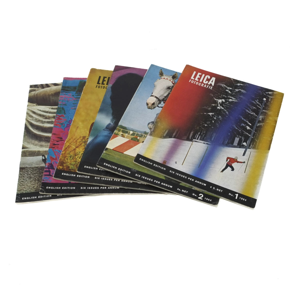 Vintage Leica LFI Magazines from 1964, Full year of Issues