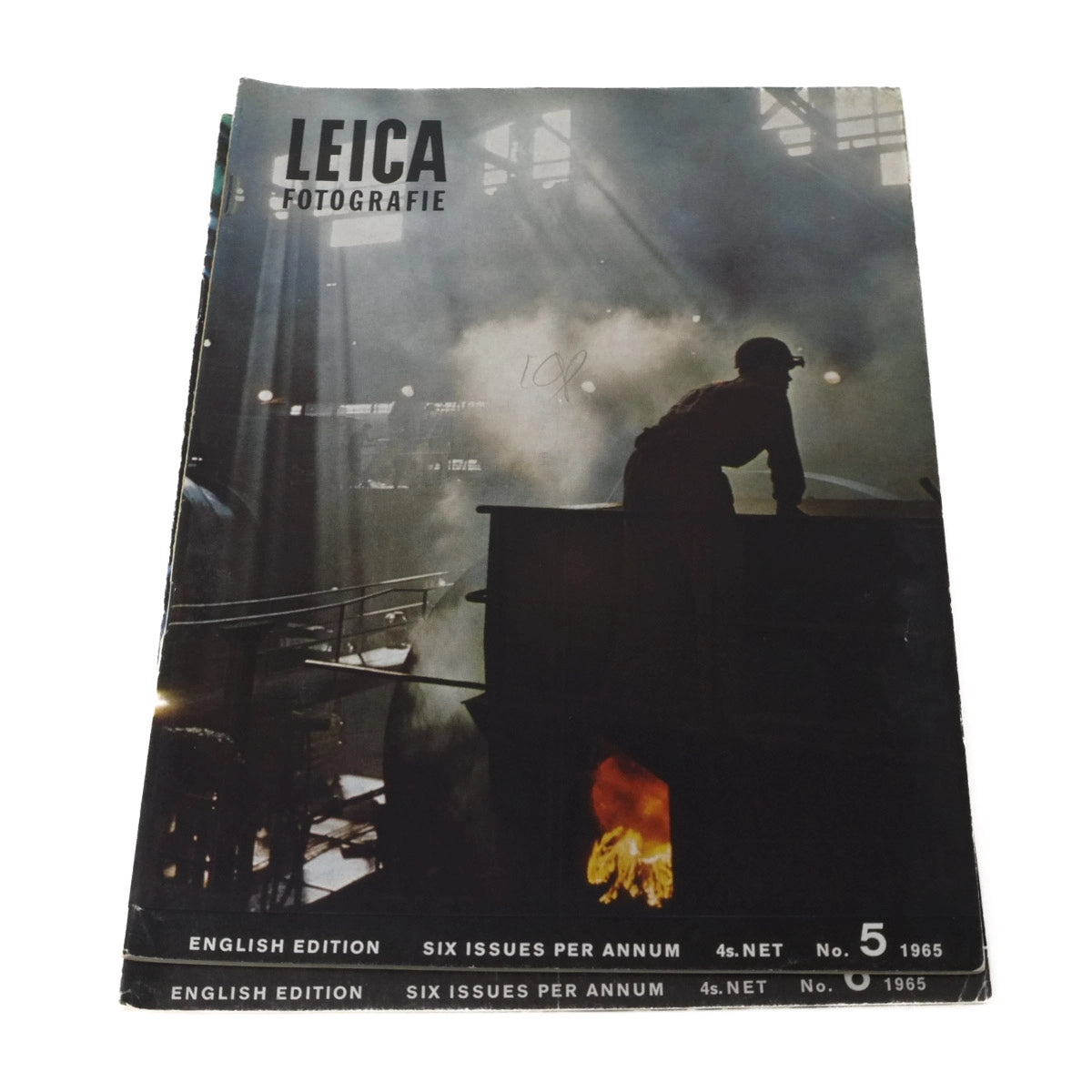Vintage Leica LFI Magazines from 1965, Full year of Issues - Front cover 5