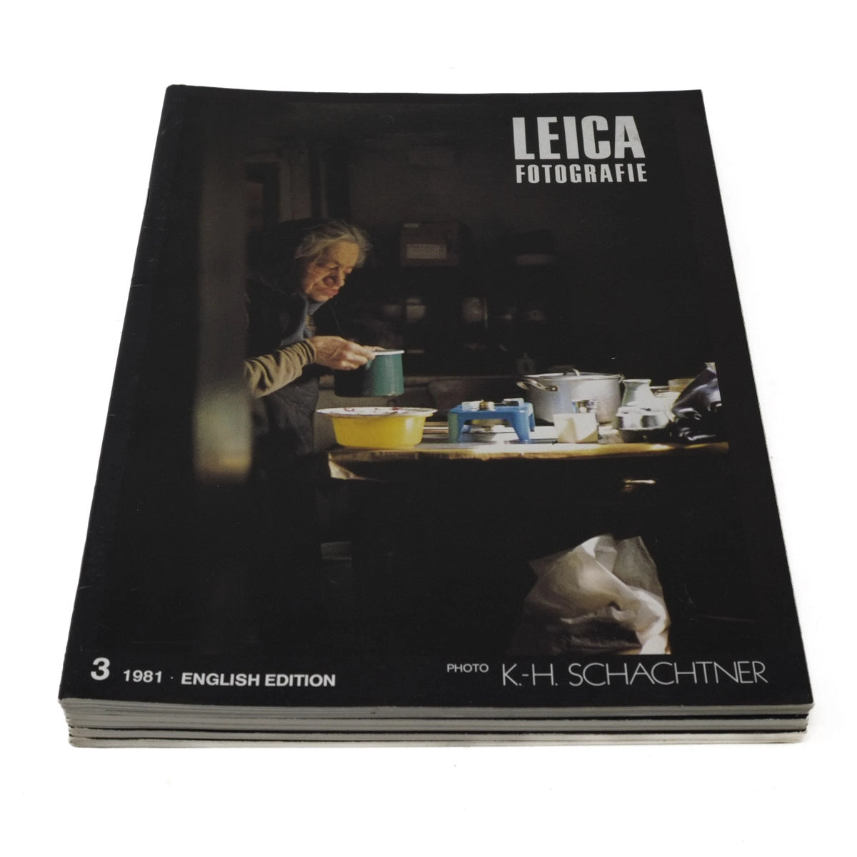 Vintage Leica LFI Magazines from 1981, Full year of Issues - Front cover 3