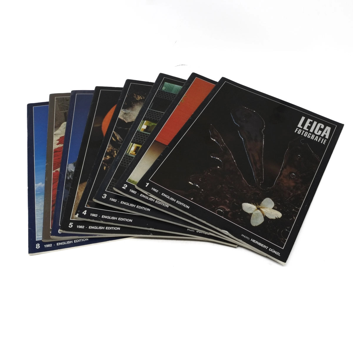 Vintage Leica LFI Magazines from 1982, Full year of Issues