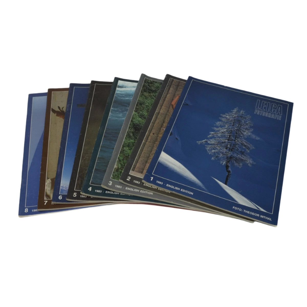 Vintage Leica LFI Magazines from 1983, Full year of Issues