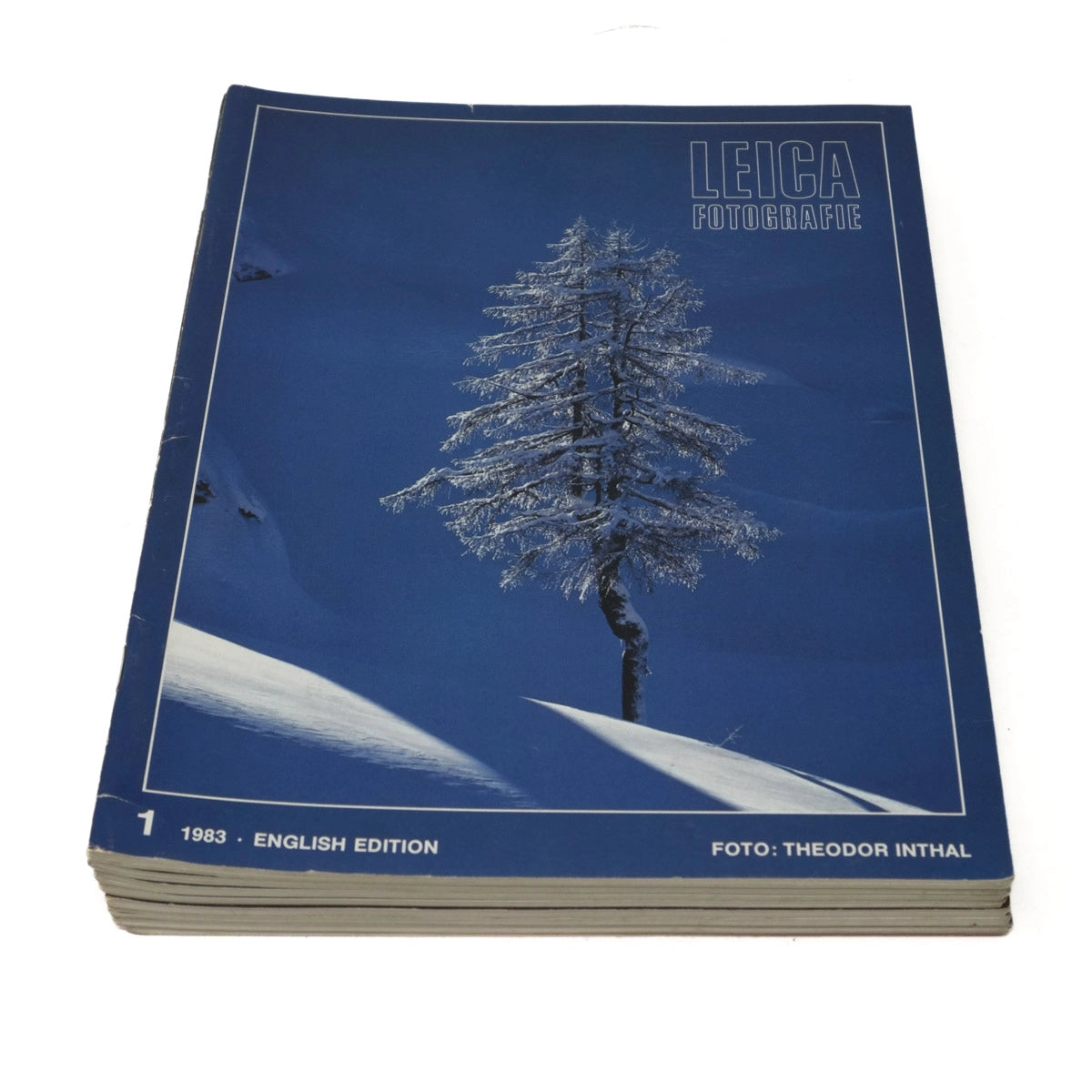 Vintage Leica LFI Magazines from 1983, Full year of Issues - Front cover 1