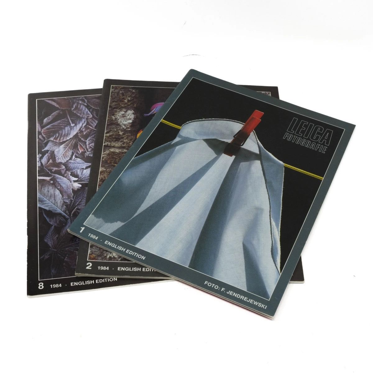 Vintage Leica LFI Magazines from 1984, Issues 1,2 & 8