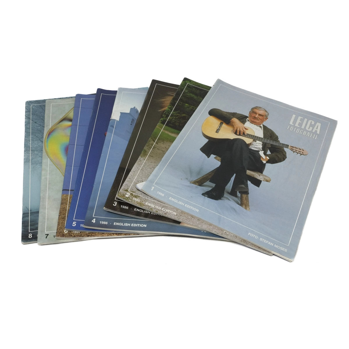 Vintage Leica LFI Magazines from 1986, Full year of Issues