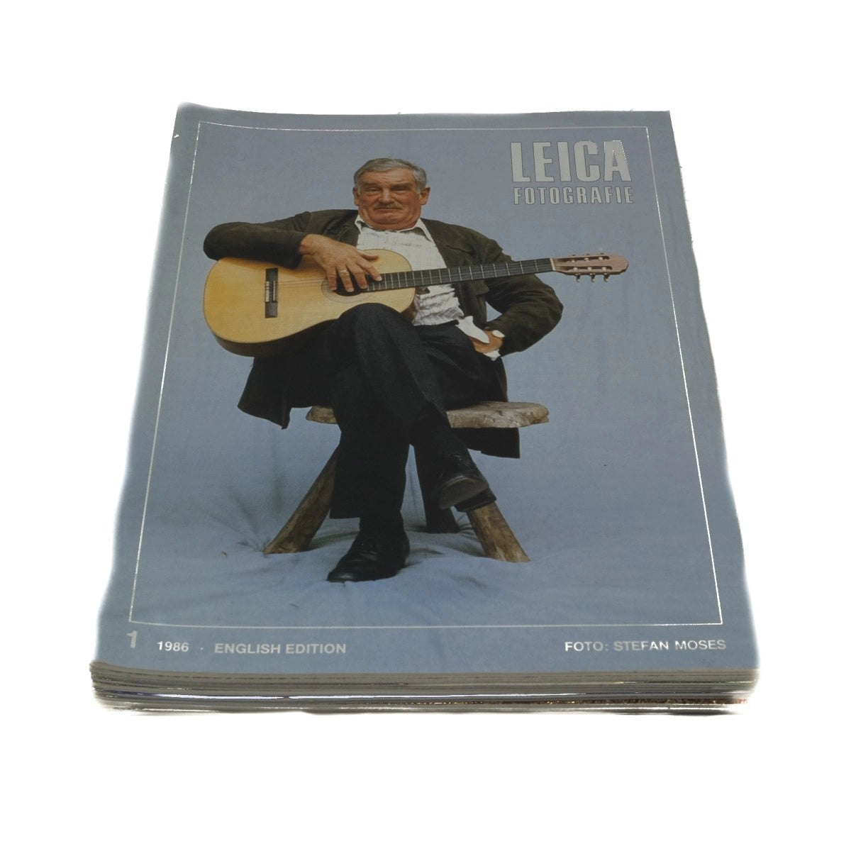 Vintage Leica LFI Magazines from 1986, Full year of Issues - Front cover 1