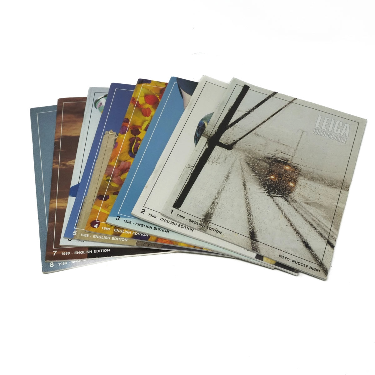 Vintage Leica LFI Magazines from 1988, Full year of Issues