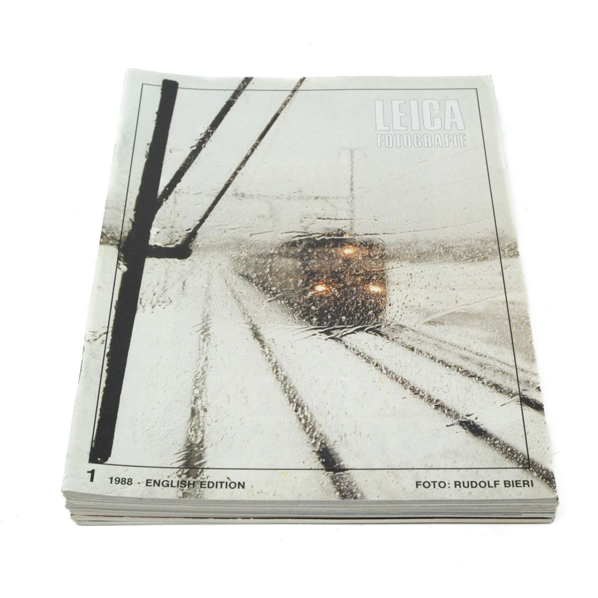 Vintage Leica LFI Magazines from 1988, Full year of Issues - Front cover 1