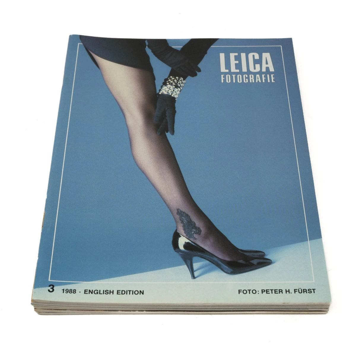Vintage Leica LFI Magazines from 1988, Full year of Issues - Front cover 3