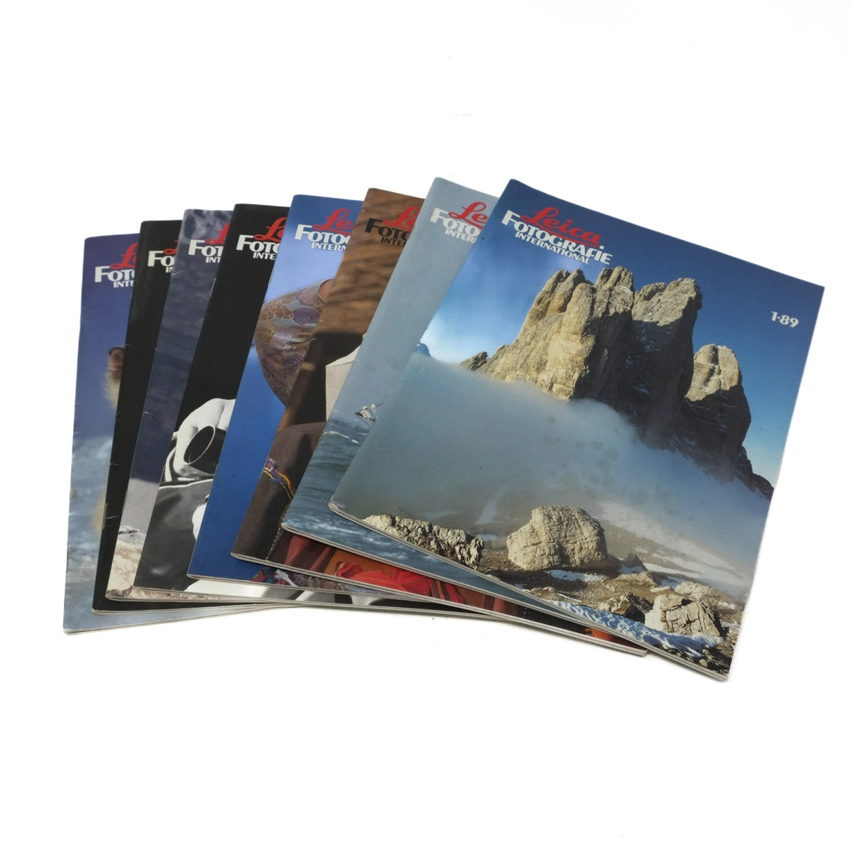 Vintage Leica LFI Magazines from 1989, Full year of Issues
