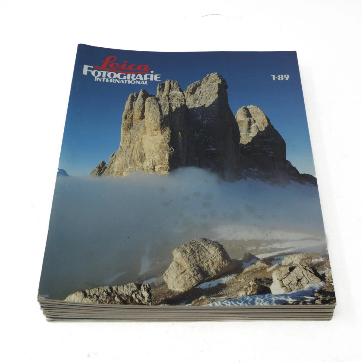 Vintage Leica LFI Magazines from 1989, Full year of Issues - Front cover 1