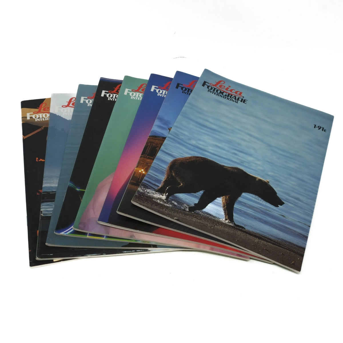 Vintage Leica LFI Magazines from 1991, Full year of Issues