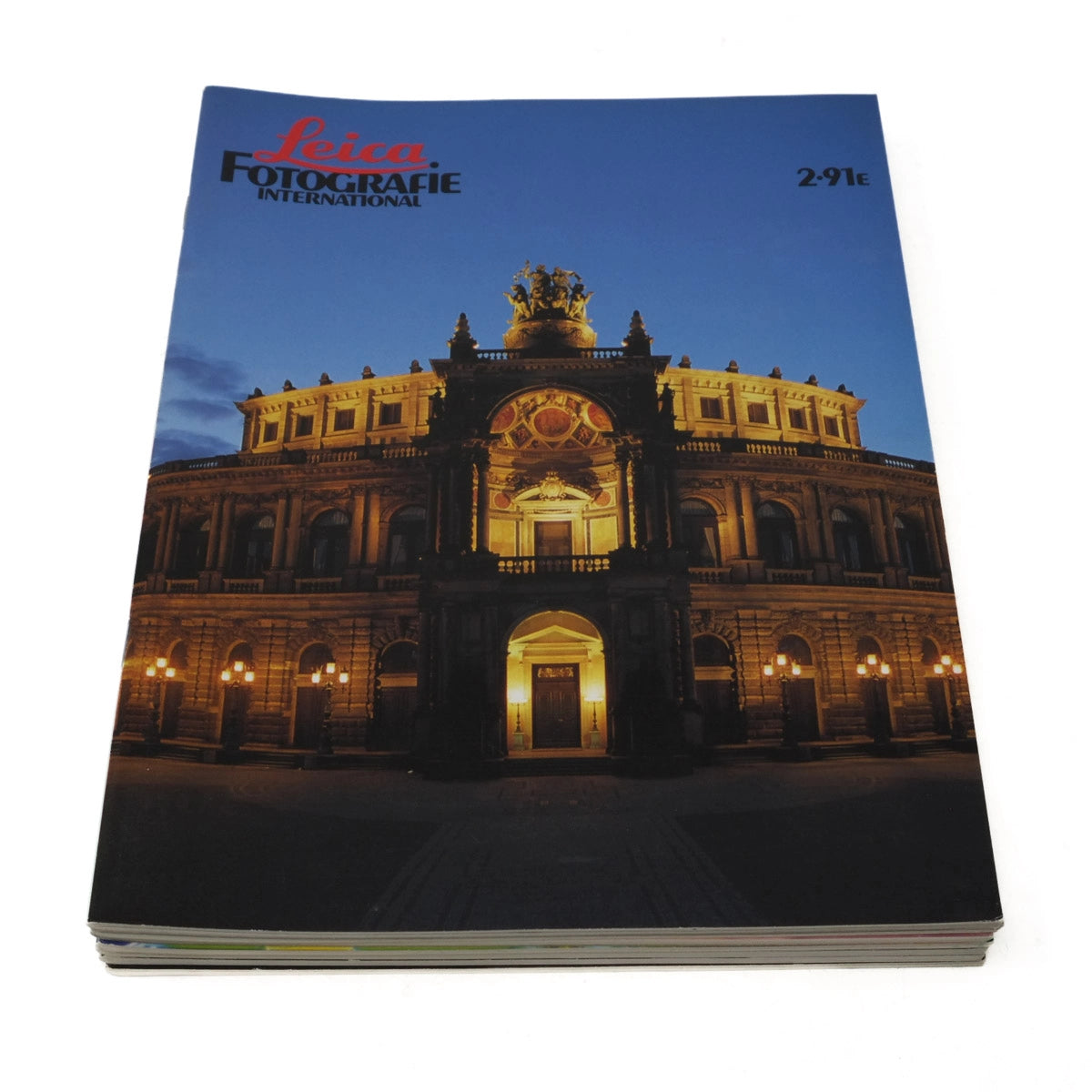Vintage Leica LFI Magazines from 1991, Full year of Issues - Front cover 2