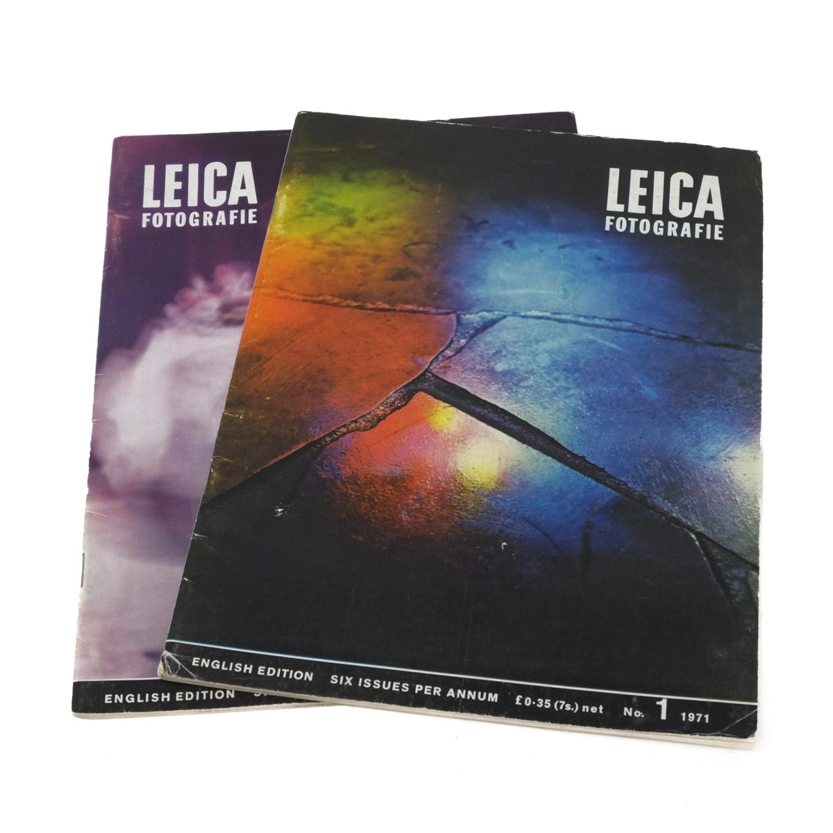 Vintage Leica LFI Magazines from 1971, Issues 1 & 2