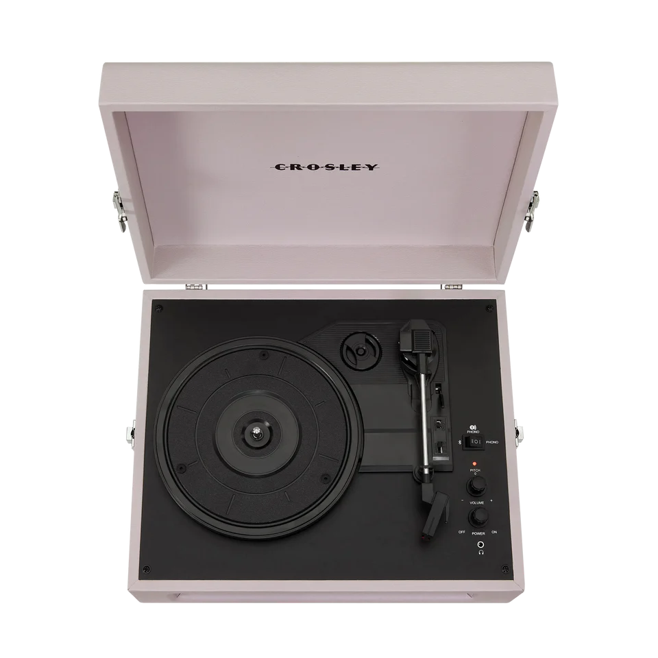 Crosley Voyager Bluetooth Turntable with built in speakers - Amethyst