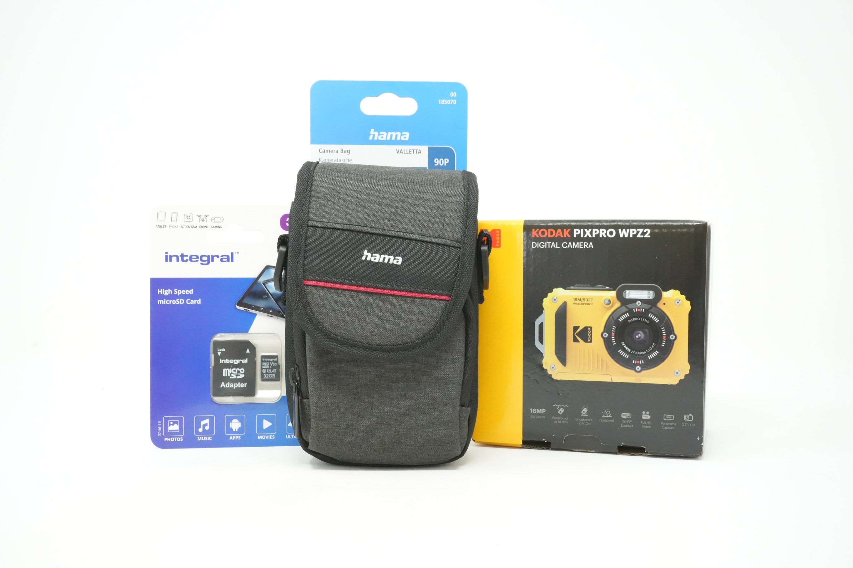 Kodak PIXPRO WPZ2 Tough Compact Camera Bundle Pack