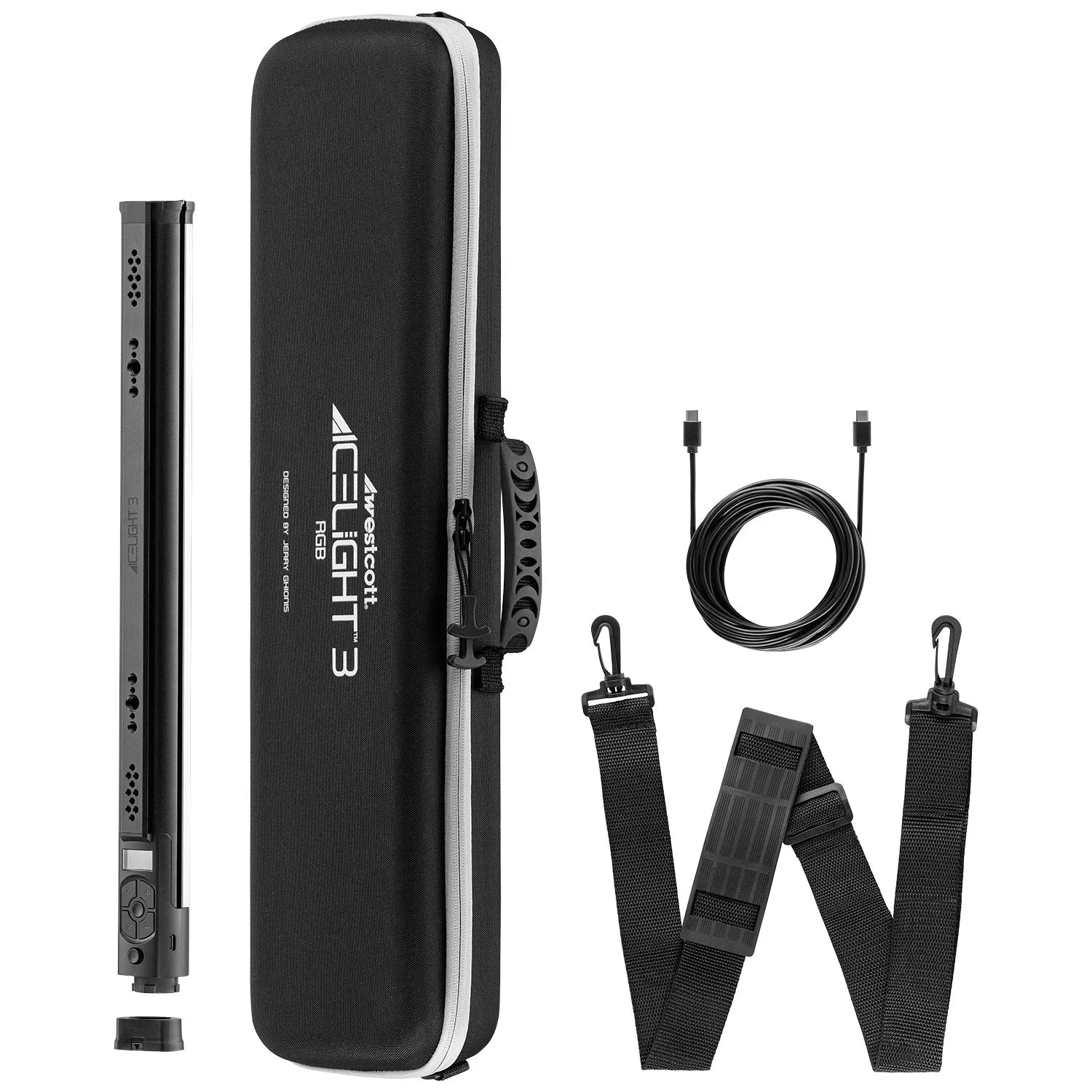 Westcott Ice Light 3 RGBWW LED Kit with AC Power