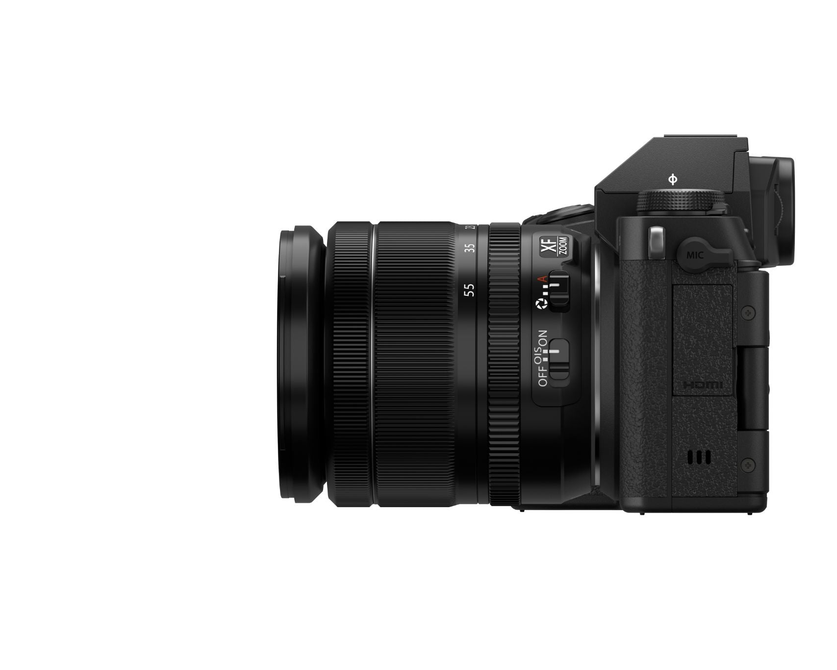 Fujifilm X-S20 mirrorless camera with XF 18-55mm F2.8-4 R lens - Black