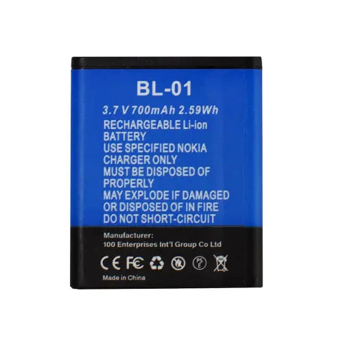 Yashica Li-ion Battery 3.7V / 700mAh (BL-01) for DigiMate