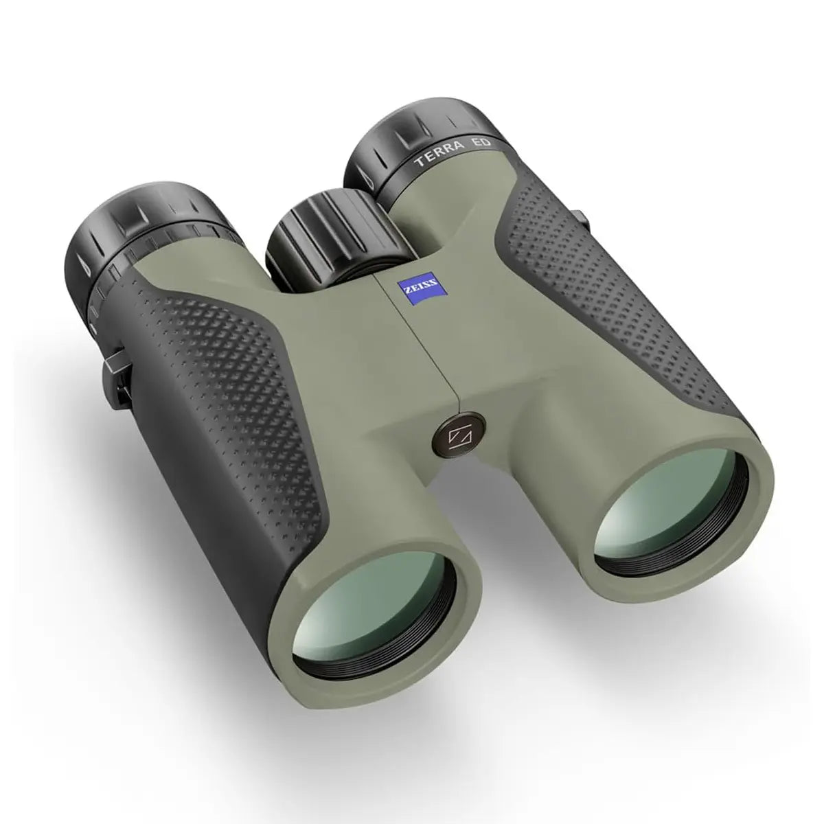 Zeiss Terra ED 10x42 Black-Velvet Green with Chest Harness