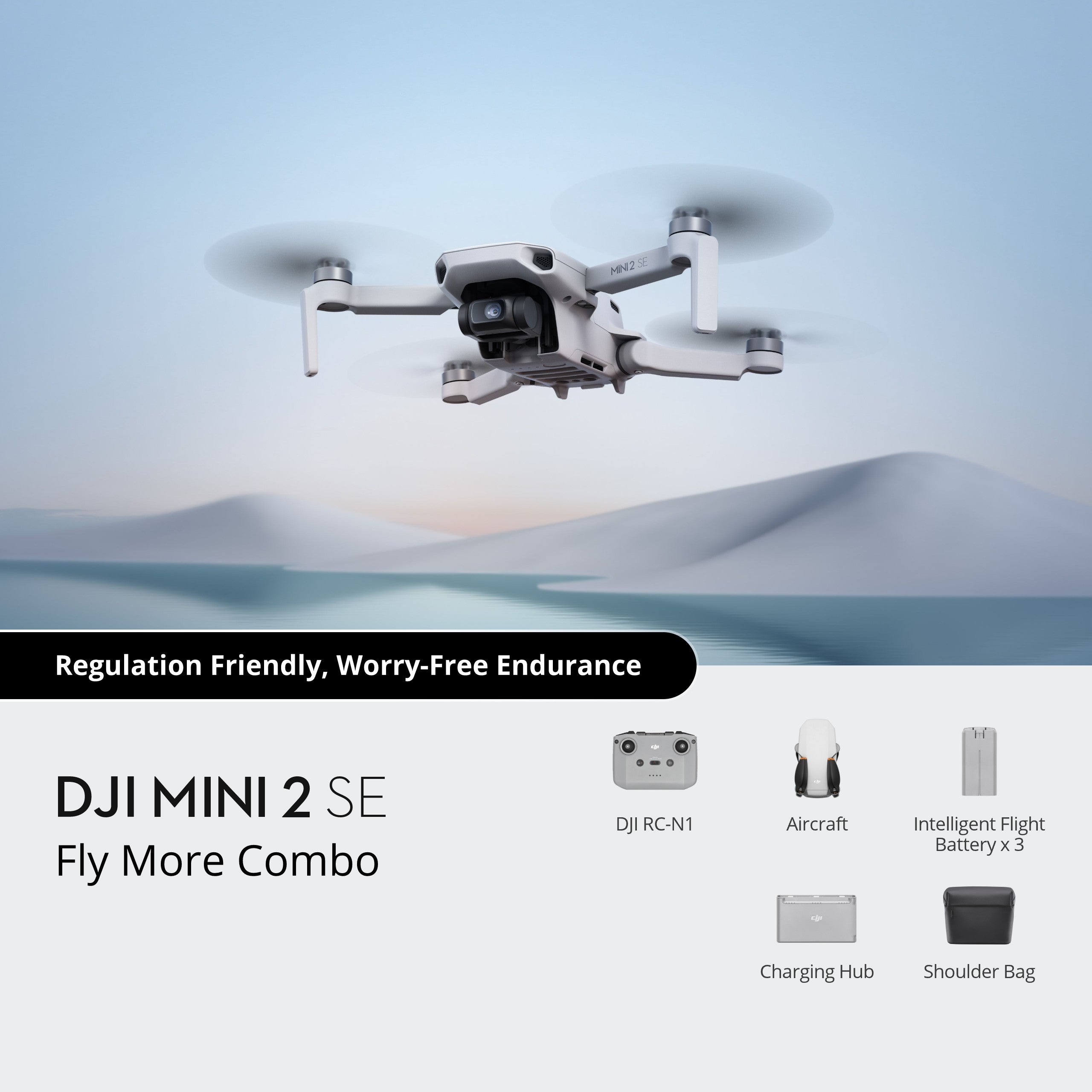 DJI Mini 2 SE - Fly More Combo 2024