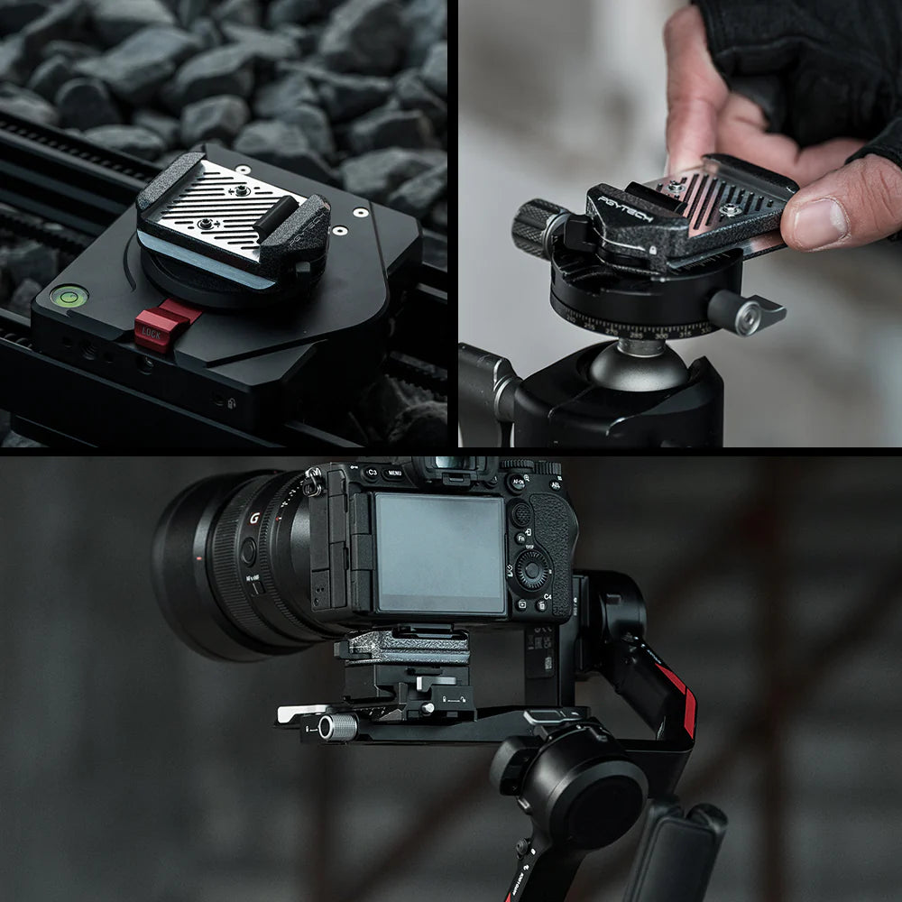 PGYTECH Arca-Type Quick Release Clamp & Plate V2
