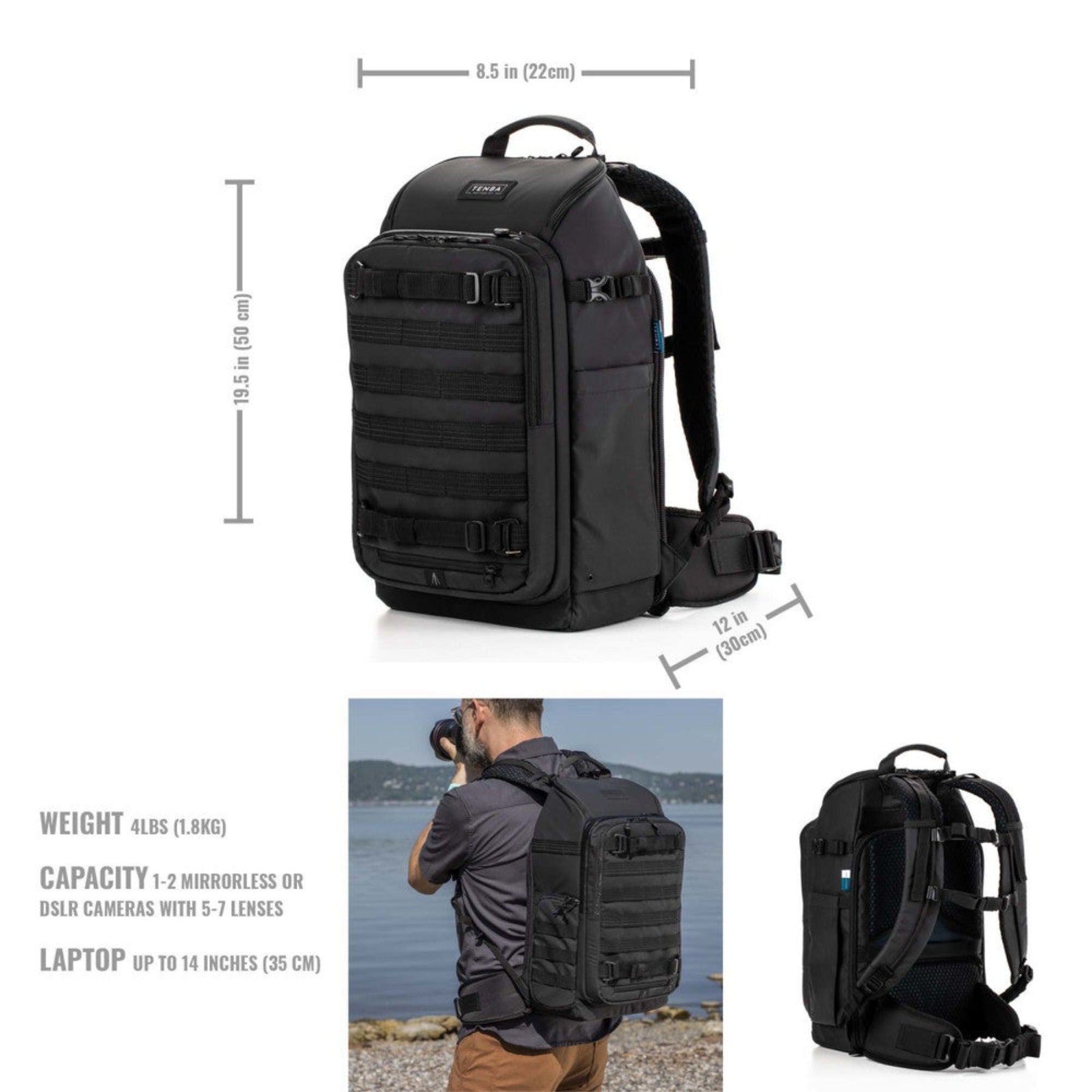 Tenba Axis v2 20L Backpack – Black