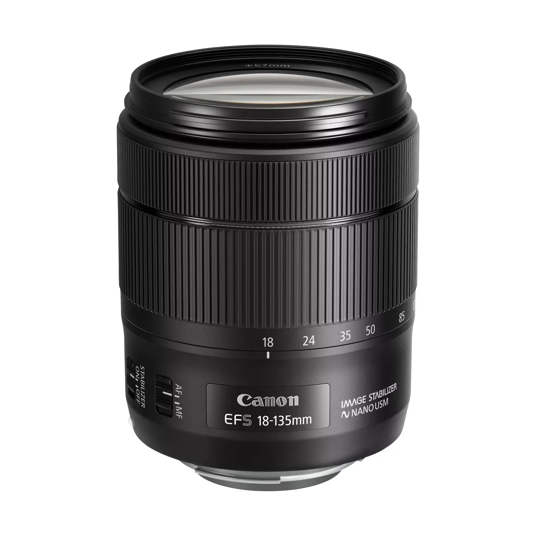 Canon 18-135mm EF-S f3.5-5.6 IS USM Lens - Black